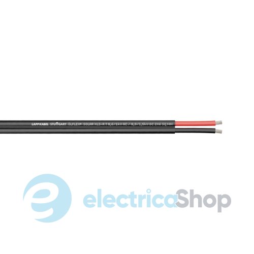 Кабель 2X6mm² ÖLFLEX SOLAR XLS-R T 2X6 BK/RD