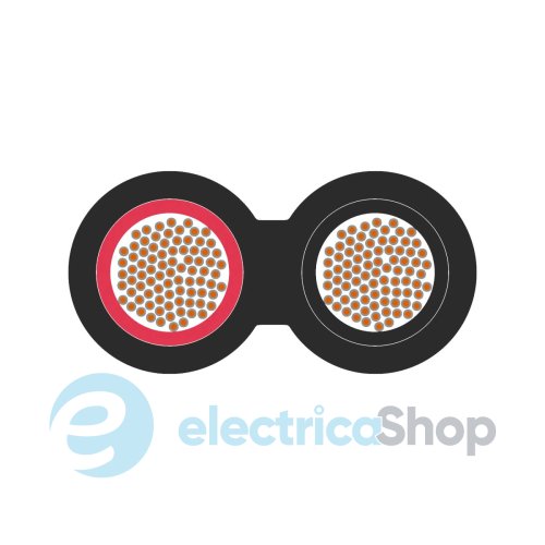 Кабель 2X6mm² ÖLFLEX SOLAR XLS-R T 2X6 BK/RD