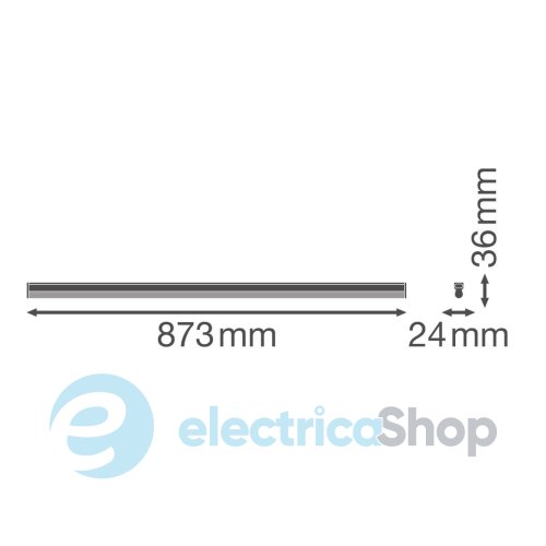 Лінійний світильник LEDVANCE LINEAR COMPACT HIGH OUTPUT 900 15W 4000K 4058075106253
