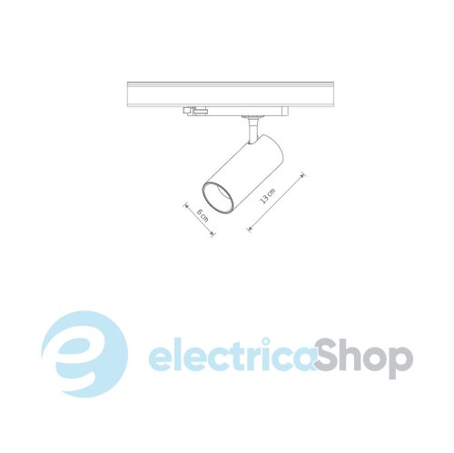 Трековий світильник Nowodvorski CTLS SPOT LED 15W 3000K 12305