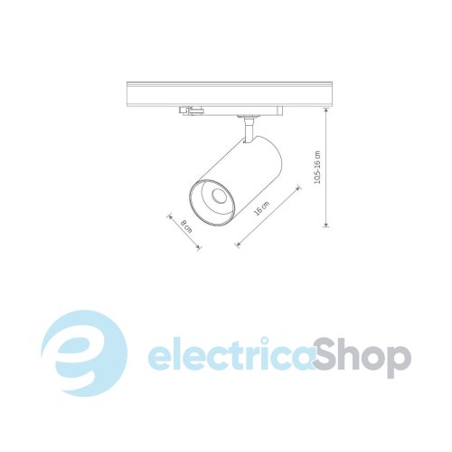 Трековий світильник Nowodvorski CTLS SPOT LED 30W 4000K 12304