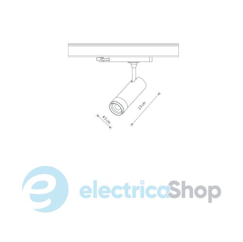 Трековий світильник Nowodvorski CTLS SPOT ZOOM LED 10W 4000K 12313