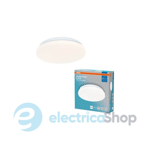 Накладний світильник ЖКГ Ledvance CEILING ROUND 12W 4000K IP44 (4099854647277)
