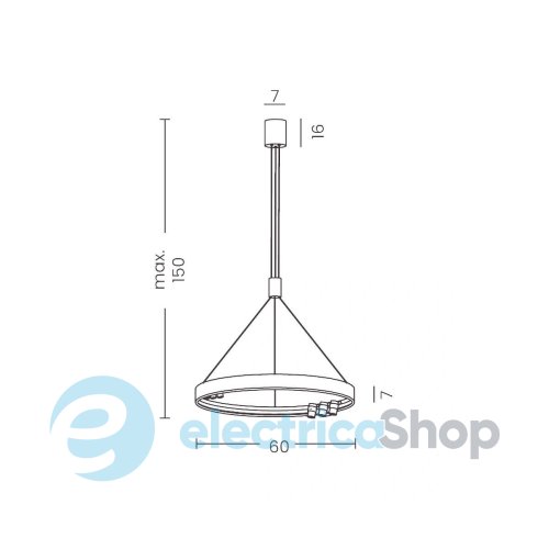 Люстра AZzardo SERAFINO LED AZ5834