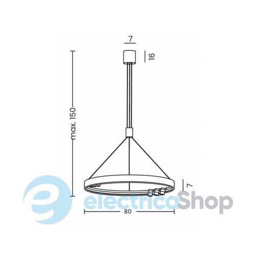 Люстра AZzardo SERAFINO LED AZ5835