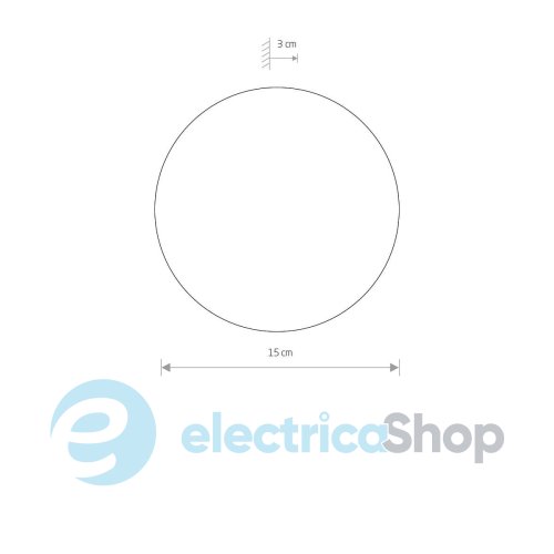 Настенный светильник Nowodvorski RING LED S Terracotta 12660