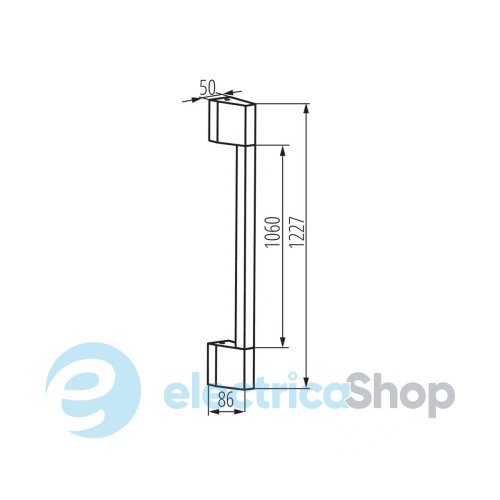 Уличный светильник Kanlux YALTE CCT 3000-6500K 12W 500Lm 45873