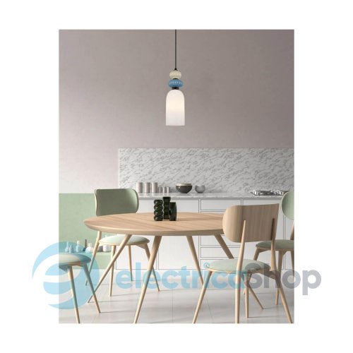 Люстра Italux Bonata PND-36573-1A-BK-WH