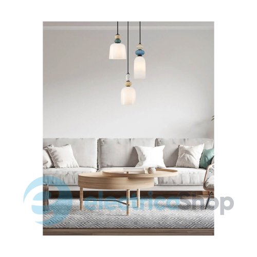 Люстра Italux Bonata PND-36573-3-BK-WH
