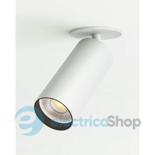 Светильник-спот поворотный Tube LED 1x15W 3000K 1300Lm IP20 LM-TB-52-SR-3K-WH