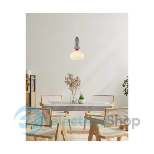 Люстра Italux Altra PND-36787-1A-BK-WH