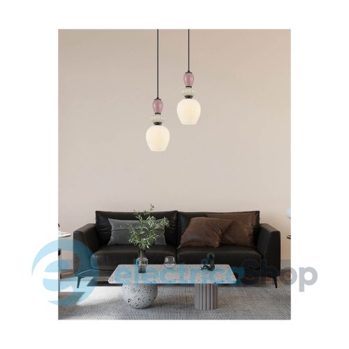 Люстра Italux Altra PND-36787-1C-BK-WH