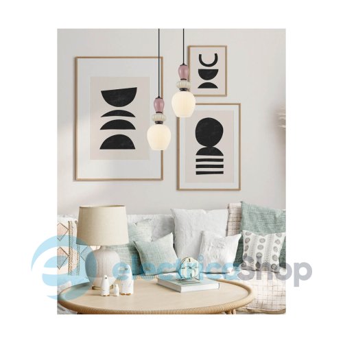 Люстра Italux Altra PND-36787-1C-BK-WH