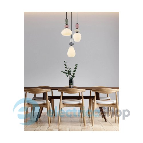 Люстра Italux Altra PND-36787-3-BK-WH