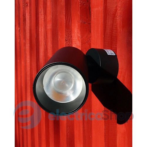Светильник-спот поворотный Tube LED 1x15W 4000K 1300Lm IP20 LM-TB-52-SM-4K-BK