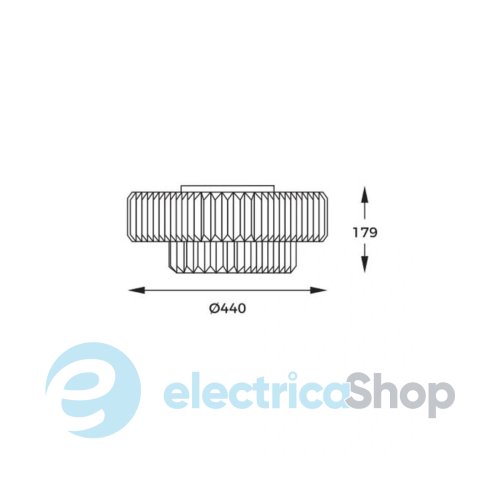 Люстра Zuma Line HELIOS C0496-04G-F7AC