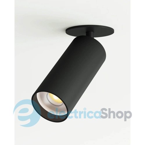 Светильник-спот поворотный Tube LED 1x15W 4000K 1300Lm IP20 LM-TB-52-SR-4K-BK