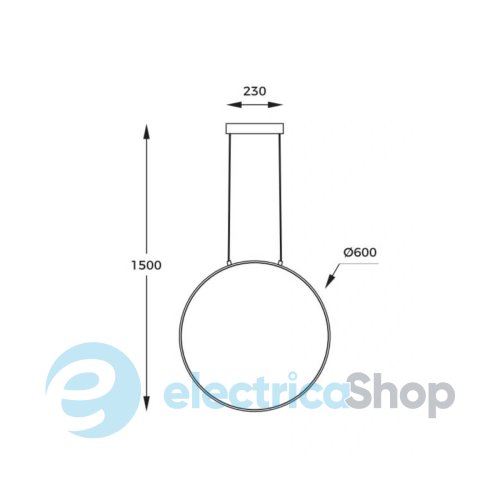 Подвесной светильник Zuma Line RASCAL PEN4105-60BK