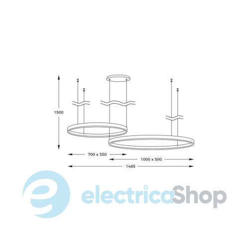 Подвесной светильник Zuma Line ISAK 250067-GD