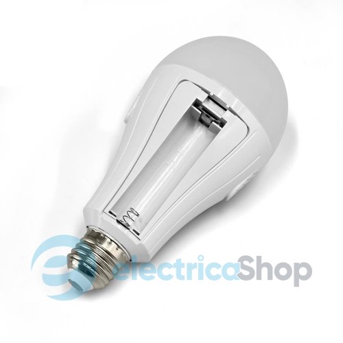LED лампа аккумуляторная TITANUM A80 12W E27 4000K 230V TL-EMA68-09274