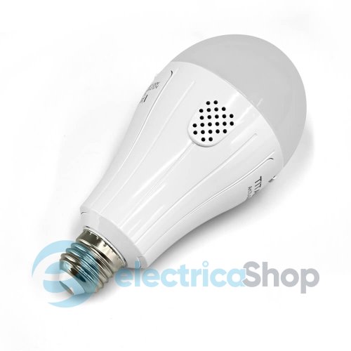 LED лампа аккумуляторная TITANUM A80 12W E27 4000K 230V TL-EMA68-09274