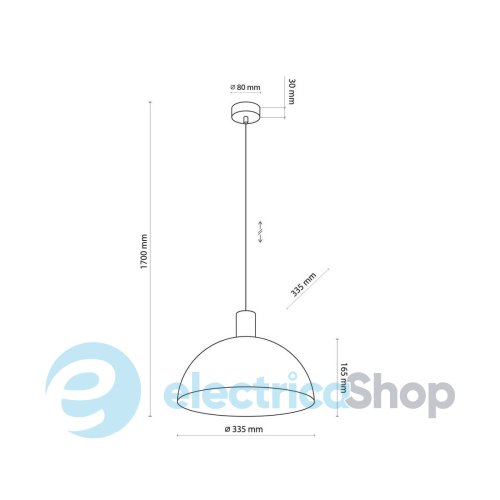 Подвесной светильник TK-Lighting OSLO 11010