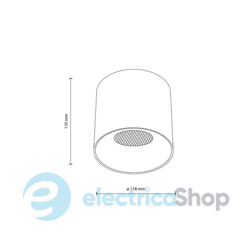 Точечный светильник TK-Lighting BLAZE CCT LED 30W 3000-6000K 18161