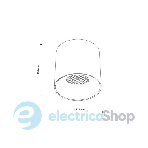Точечный светильник TK-Lighting BLAZE CCT LED 30W 3000-6000K 18162
