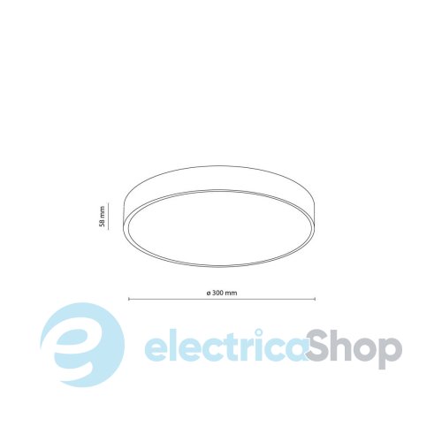 Потолочный светильник TK-Lighting VELIS LED 24W 3000-5500K 18279