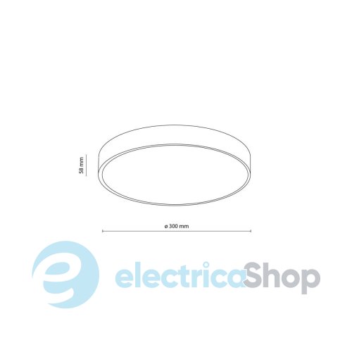 Потолочный светильник TK-Lighting VELIS LED 24W 3000-5500K 18280