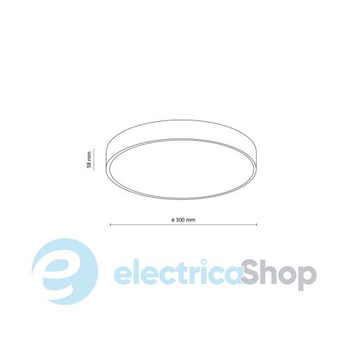 Потолочный светильник TK-Lighting VELIS LED 24W 3000-5500K 18281