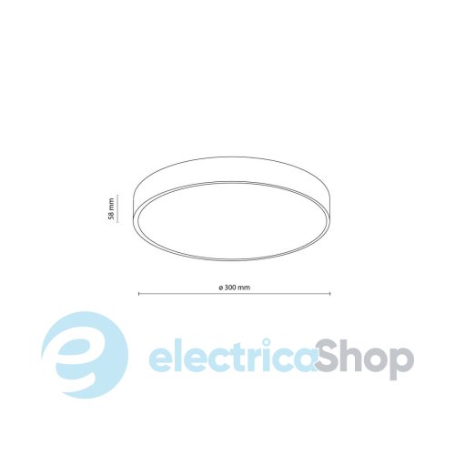 Стельовий світильник TK-Lighting VELIS LED 24W 3000-5500K 18282