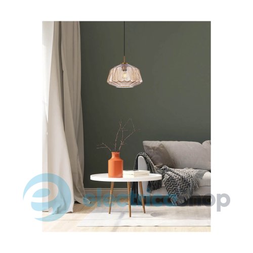 Люстра Italux Antita PND-3644-1-BRO-AMB