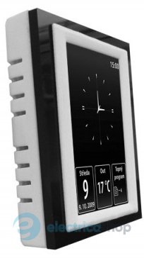 Керуючий сенсорний елемент RFTouch-W для монтажу на поверхні 85-230 V AC або адаптер (зовнішній) 12V DC