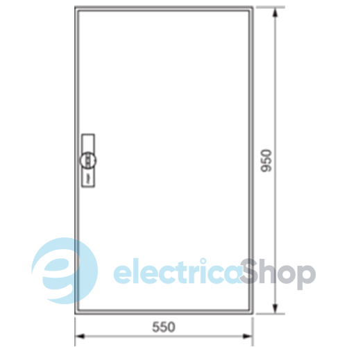 Щит накладного монтажу Univers FWB62D IP44/II, порожній