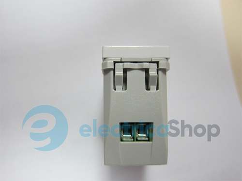 Розетка USB-вихід для зарядки 1-модуль. Unica білий MGU3.428.18