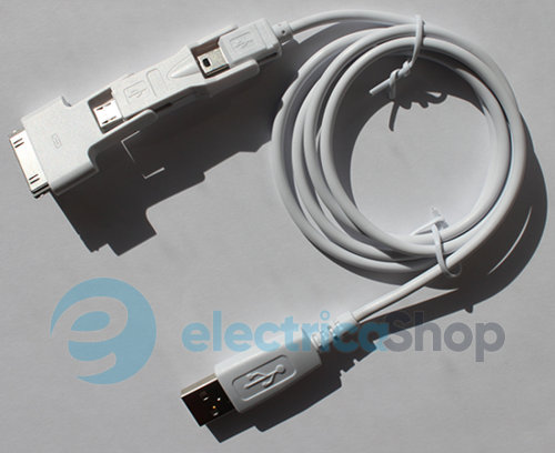 USB кабель 3 в 1 50683 Legrand