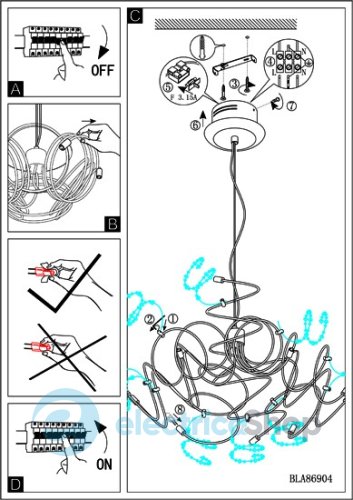 Люстра EGLO Figaro (86904)