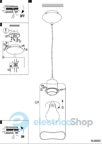 Люстра EGLO Felice (90338)