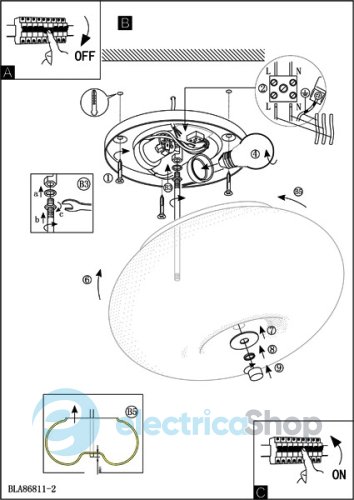 Светильник EGLO 86812 Optica
