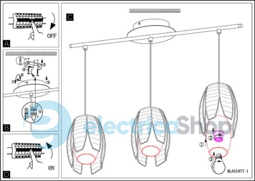 Люстра EGLO Mongu (91012)