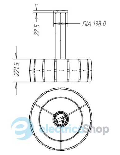 Люстра Lirio Portio 40252/32/LI