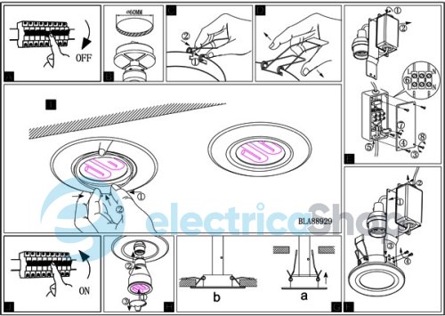 Світильник точковий вбудований EGLO 88929 Burn 2