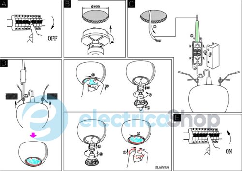 Світильник точковий вбудований EGLO 89336 Poli