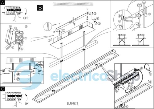 Люстра EGLO Rufo (90913)