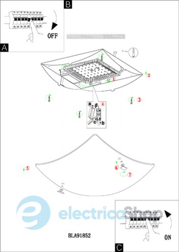 Светильник EGLO 91852 LED Borgo 2