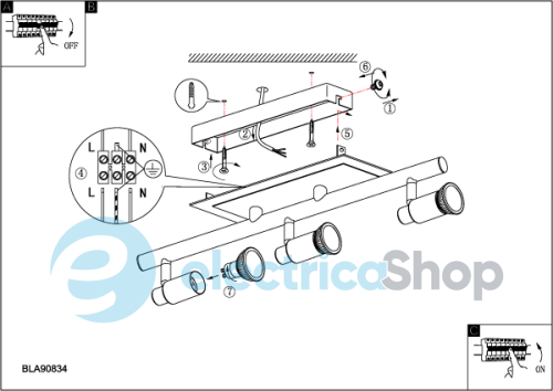 Светильник EGLO 90834 Eridan