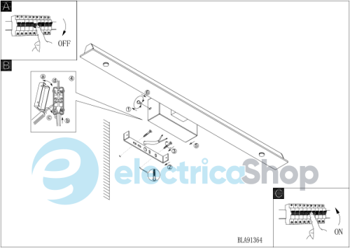 Светильник EGLO 91364 Hakana