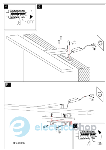 Светильник EGLO 92095 Imene