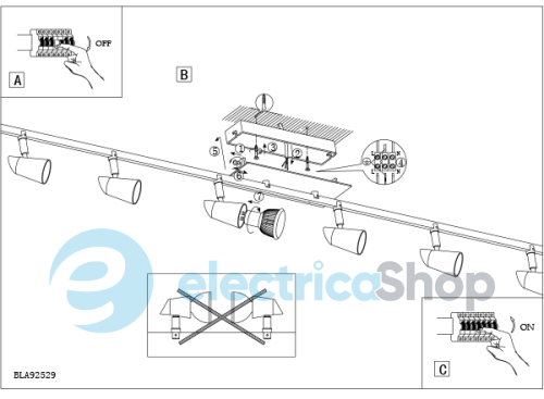 Світильник EGLO 92529 Tabbio